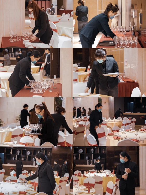 “潛磨匠心 提升內(nèi)功”潤馨物業(yè)員工參加高級餐廳服務(wù)員技能大賽