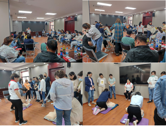 掌握救護(hù)技能 提升服務(wù)品質(zhì) ——潤(rùn)馨物業(yè)組織“紅十字救護(hù)員”培訓(xùn)
