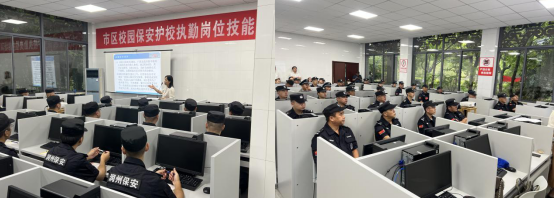 提高專業(yè)護(hù)校能力，筑牢校園安全防線——潤(rùn)州保安公司組織校園保安隊(duì)員安全技能培訓(xùn)